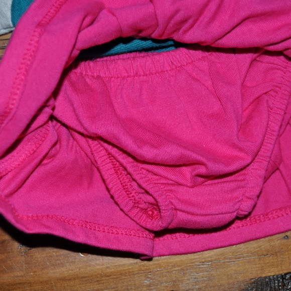 New CAT & JACK Varsity A-Line Dress & Diaper Cover - Picture 5 of 7